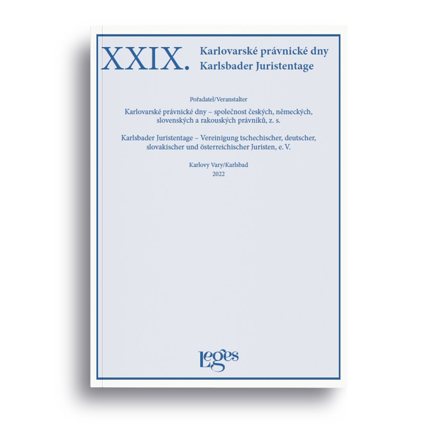 XXIX. Karlovarské právnické dny