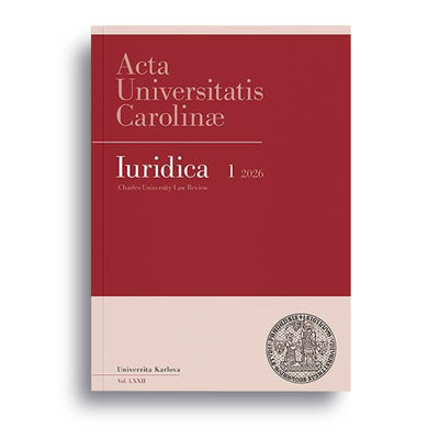 AUC Iuridica 2026/1