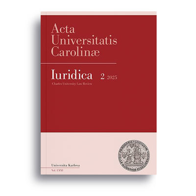 AUC Iuridica 2025/2