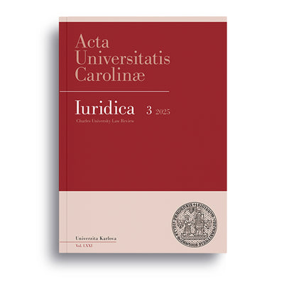 AUC Iuridica 2025/3