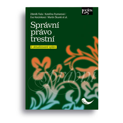 Správní právo trestní – 2. aktualizované vydání