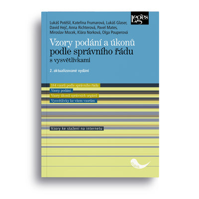 Vzory podání a úkonů podle správního řádu