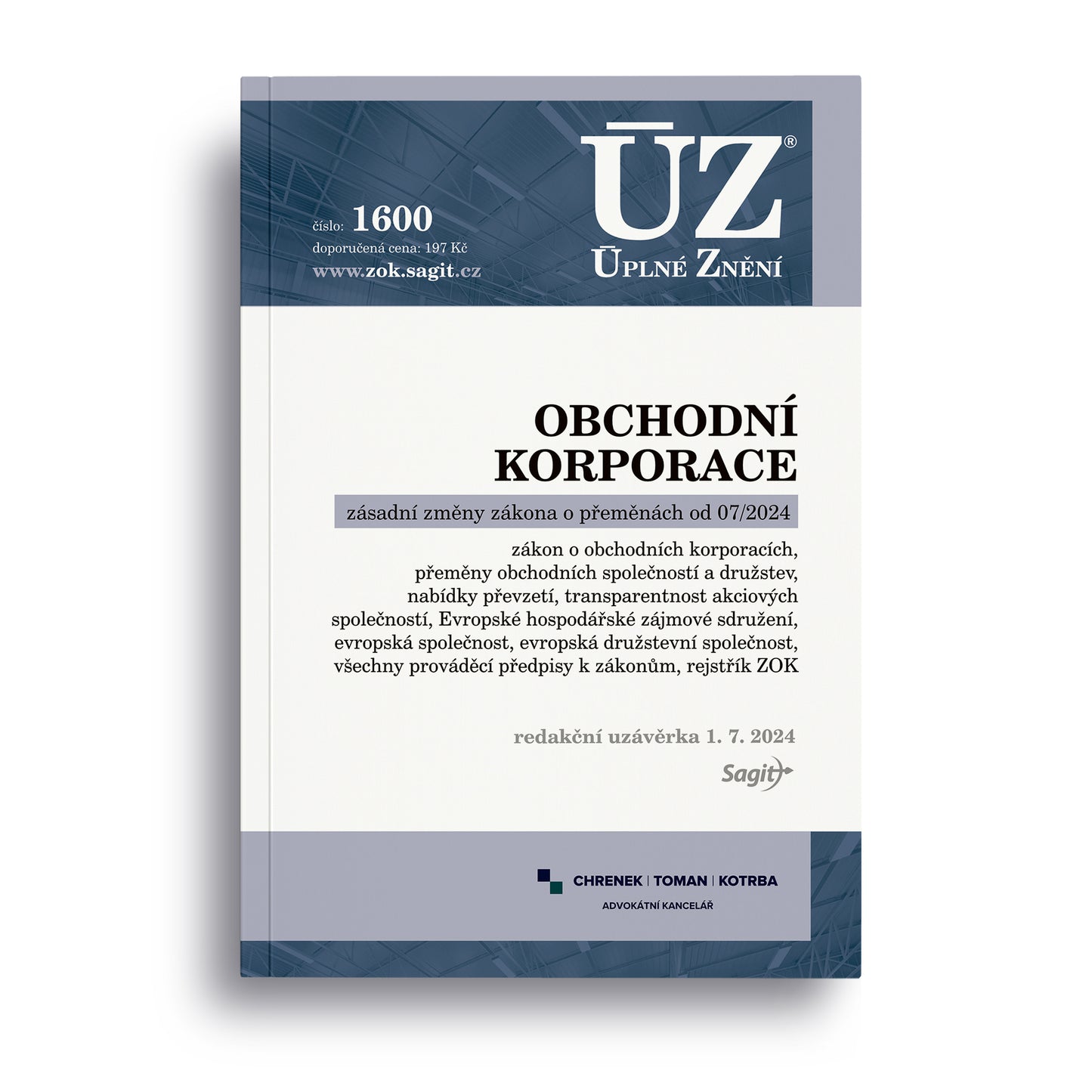 ÚZ - 1600 Obchodní korporace